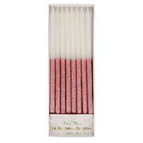 Dusty Pink Glitter Dipped Candles, Shop Sweet Lulu