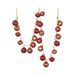 Embossed Mercury Glass Ball Ornament Garland - Pink Hues, Shop Sweet Lulu
