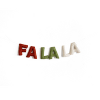 Fa La La Wool Felt Garland - Classic, Shop Sweet Lulu