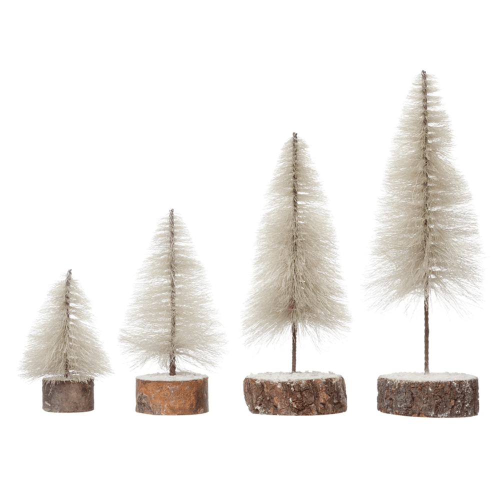 Fabric Trees, Cream - Set of 4, Shop Sweet Lulu