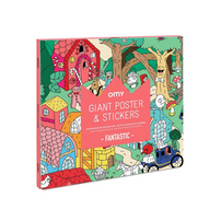 Fantastic Poster and Sticker Set, Shop Sweet Lulu