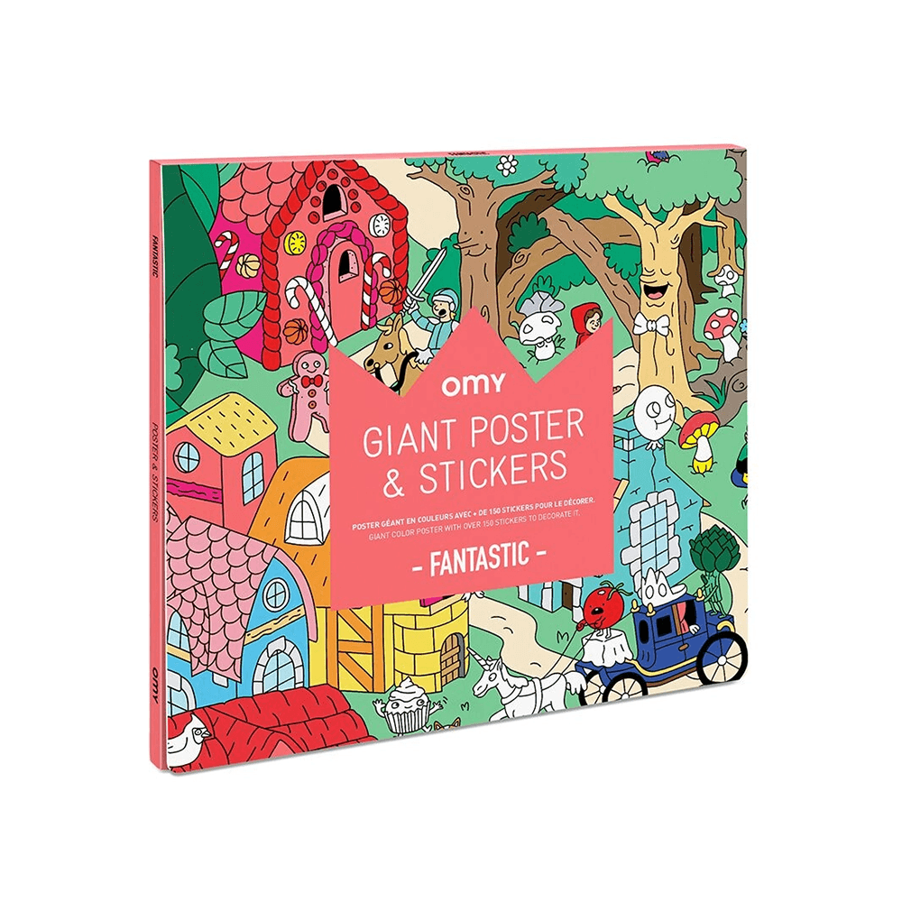Fantastic Poster and Sticker Set, Shop Sweet Lulu