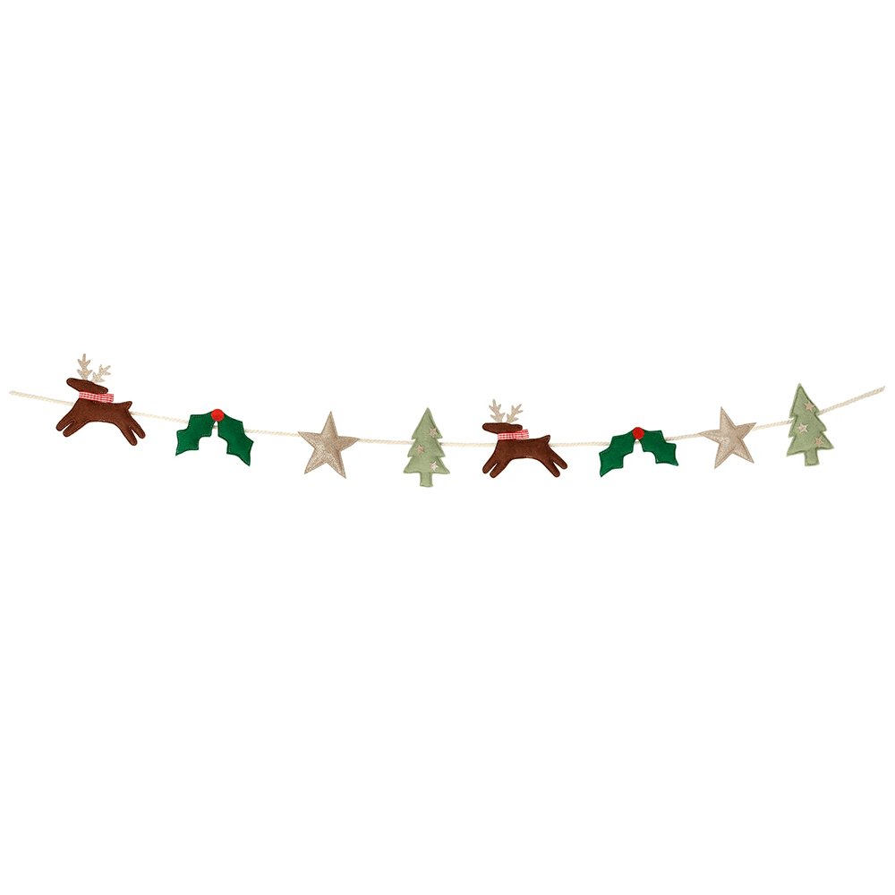 Festive Icon Felt Garland, Shop Sweet Lulu
