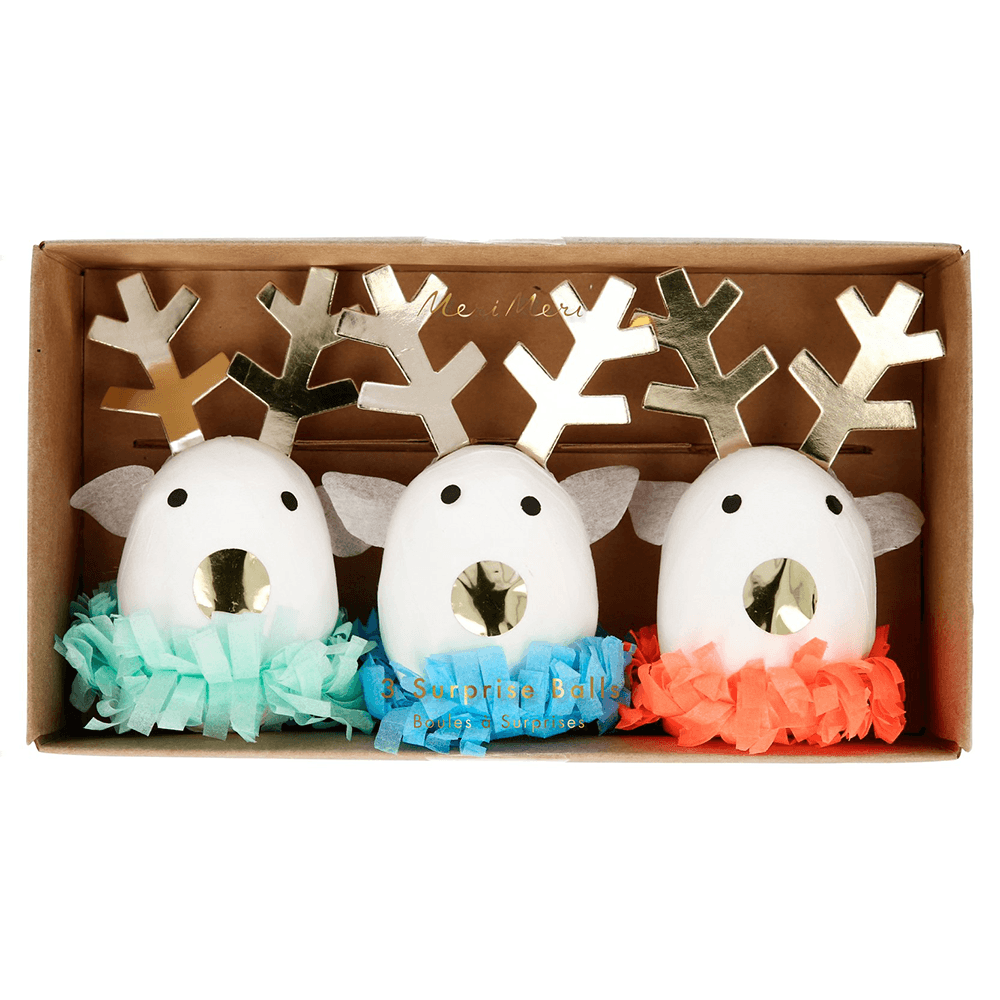 Festive Reindeer Surprise Balls, Shop Sweet LuluFestive Reindeer Surprise Balls, Shop Sweet Lulu