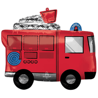 Fire Truck Foil Balloon, Shop Sweet Lulu