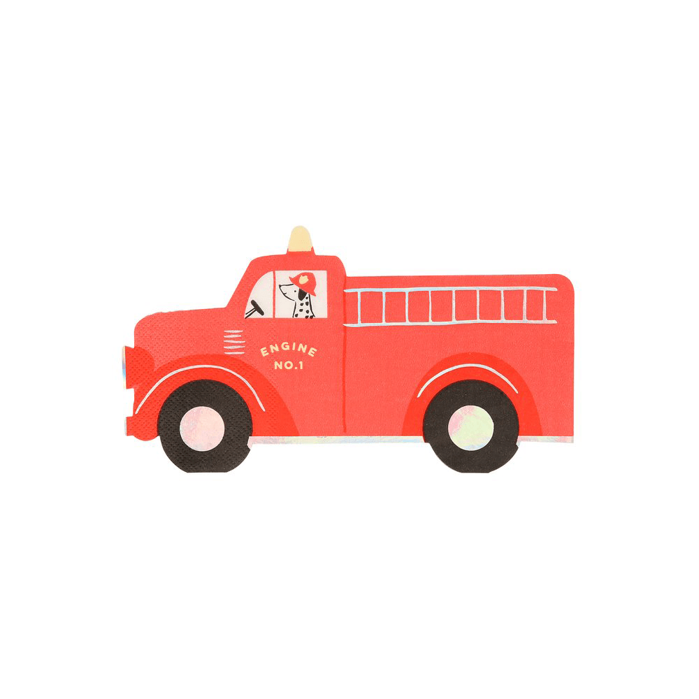 Fire Truck Napkins, Shop Sweet Lulu