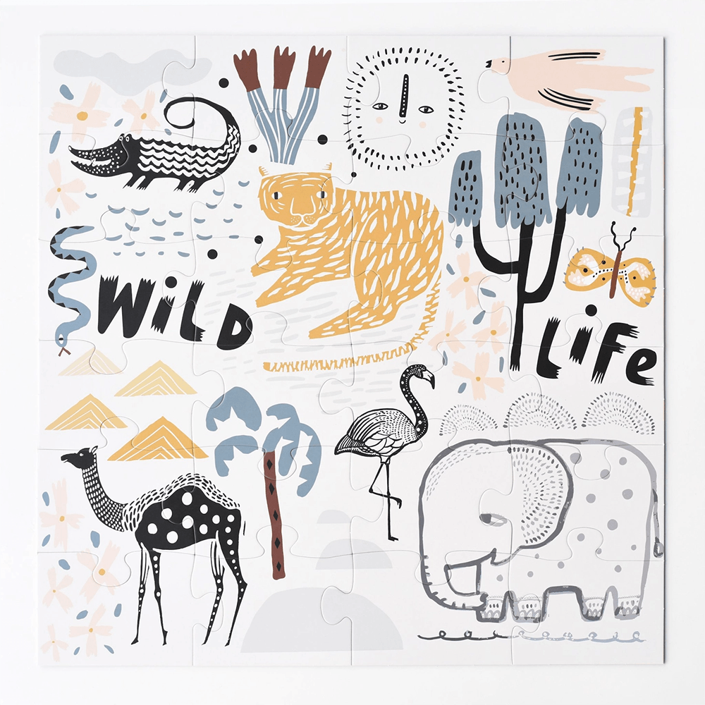 Floor Puzzle - Wild Life, Shop Sweet Lulu