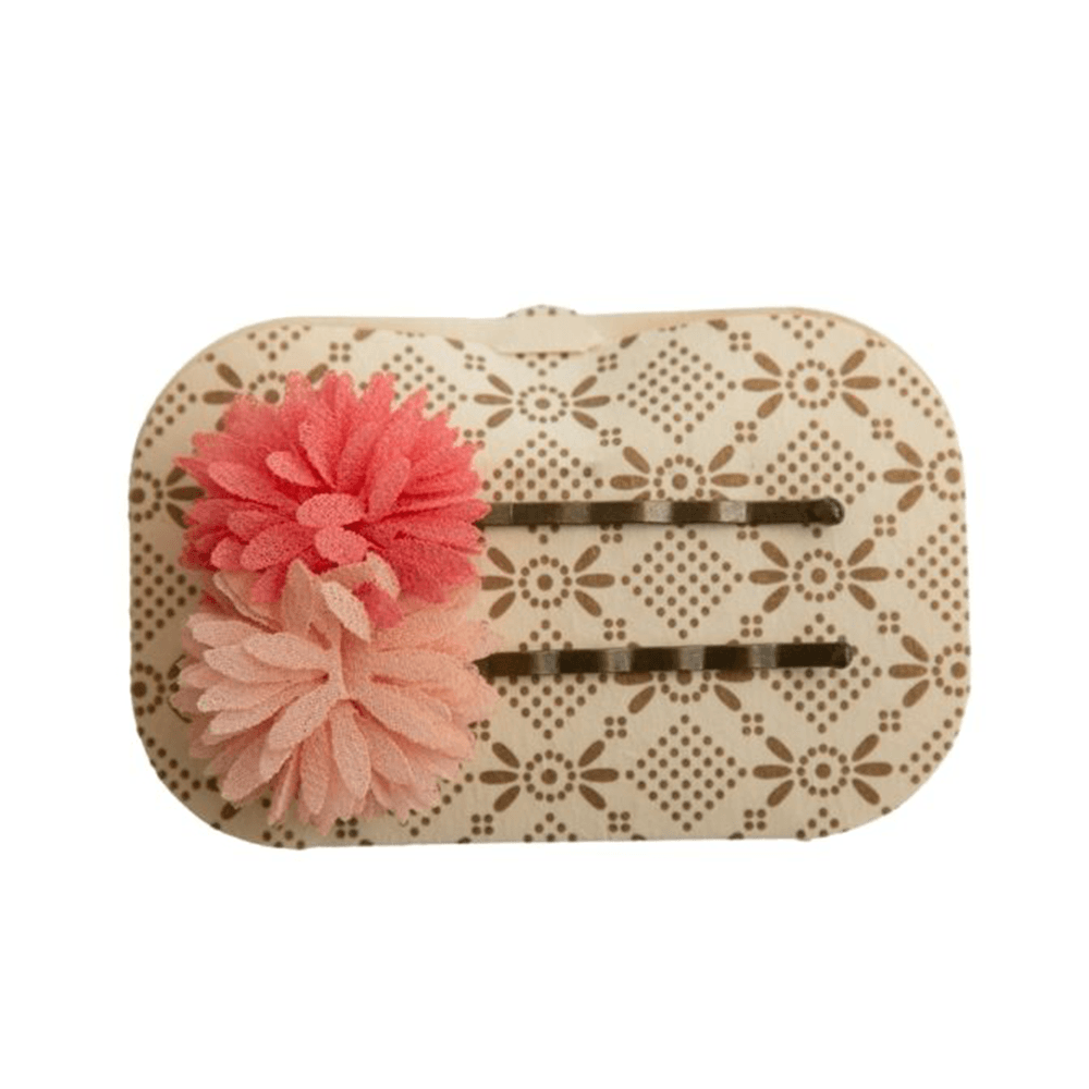 Flower Bobby Pin Set - Pink, Shop Sweet Lulu