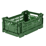 Folding Crate, Dark Green - 2 Size Options, Shop Sweet Lulu