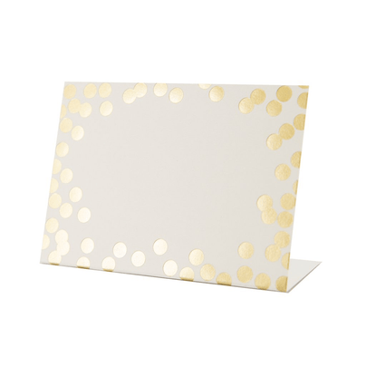 Frame Place Cards - Gold Foil Confetti, Shop Sweet Lulu