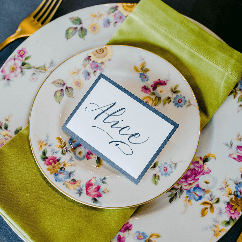 Frame Place Cards - Gray, Shop Sweet Lulu