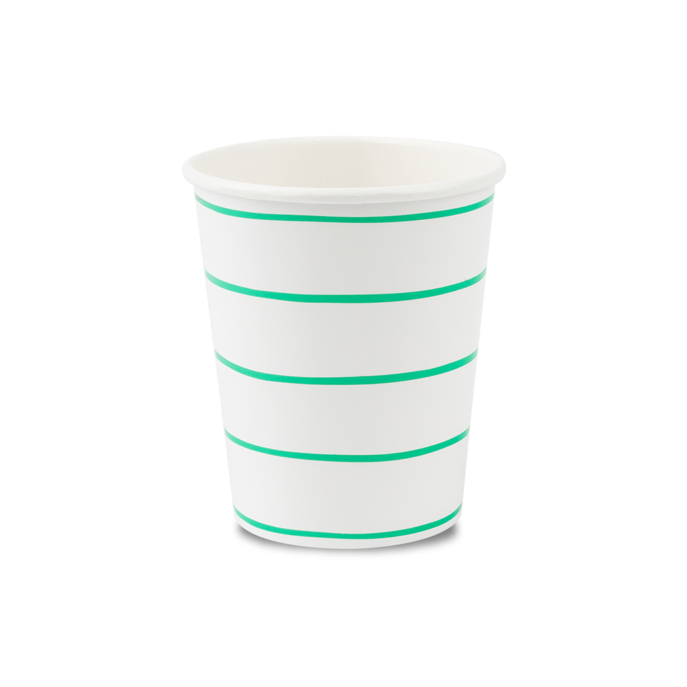 Clover Frenchie Striped 9 oz Cups, Shop Sweet Lulu