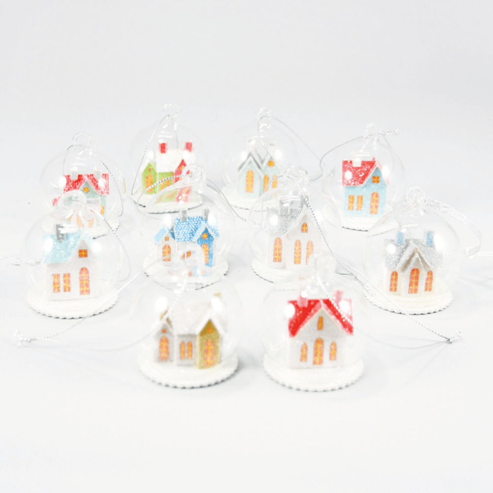 Frosty Abode Snow Globe Ornament, Shop Sweet Lulu