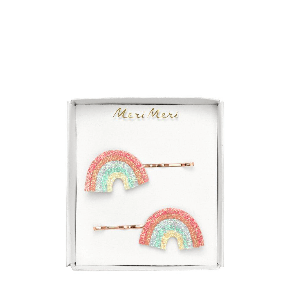 Glitter Rainbow Hair Slides, Shop Sweet Lulu