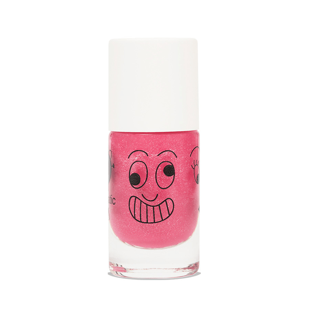 Glitter Water-based Nail Polish - Kitty Candy Pink, Shop Sweet Lulu