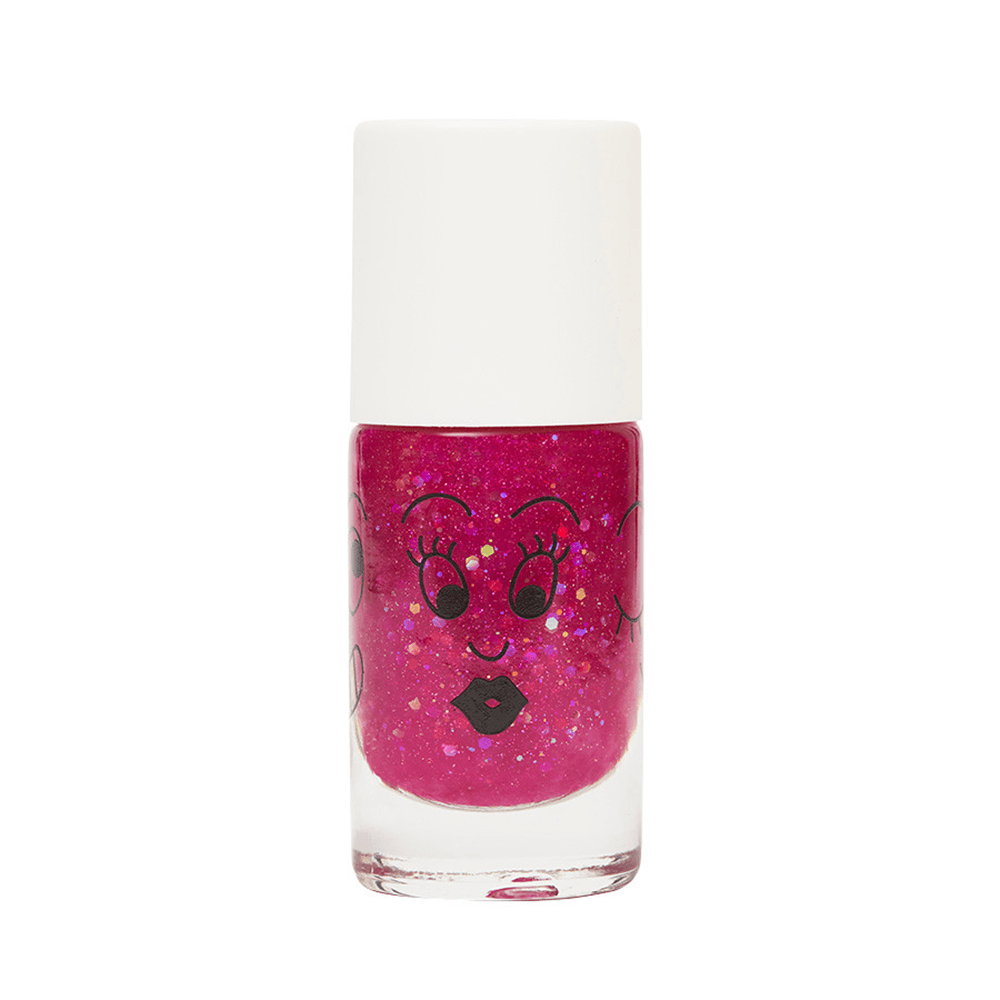 Glitter Water-based Nail Polish - Sheepy Raspberry, Shop Sweet Lulu
