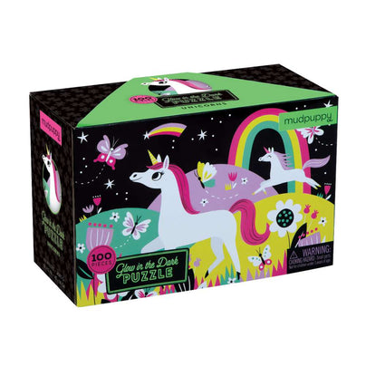 Glow-in-the-Dark Puzzle - Unicorns, Shop Sweet Lulu