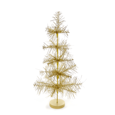 Gold Shaggy Mylar Tree - 2 Sizes-Small, Shop Sweet Lulu