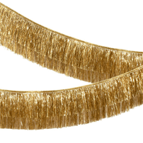 Gold Tinsel Fringe Garland, Shop Sweet Lulu