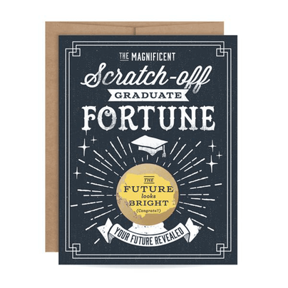 Graduation Fortune Scratch-off Card, Shop Sweet Lulu