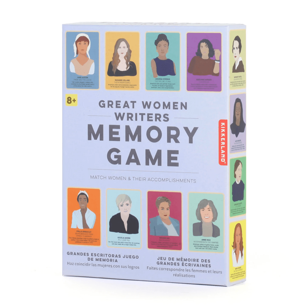 Great Women Writers Memory Game, Shop Sweet Lulu
