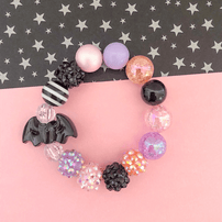 Halloween Bat Charm Bracelet - 3 Sizes, Shop Sweet Lulu