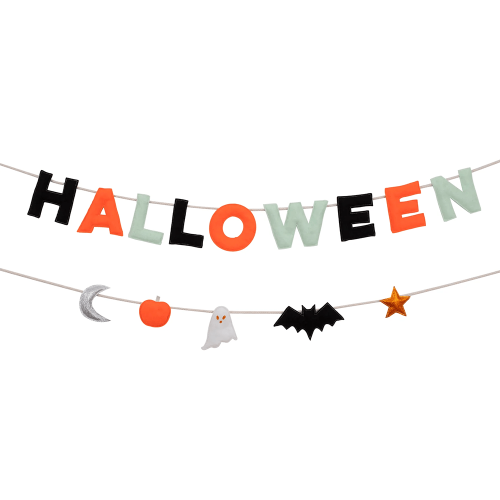 Halloween Felt Garland, Shop Sweet Lulu