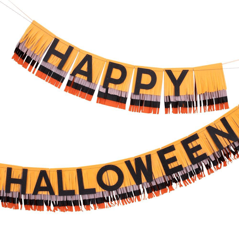 Halloween Fringe Garland, Shop Sweet Lulu