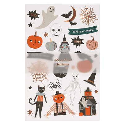 Meri Meri Pumpkin Patch Temporary Tattoos