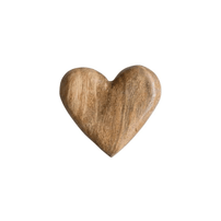 Hand-Carved Mango Wood Heart, Shop Sweet Lulu