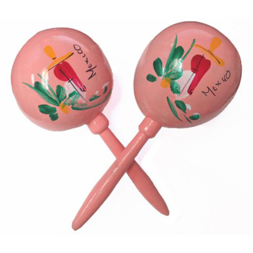 Hand Painted Maracas - Coral, Shop Sweet Lulu