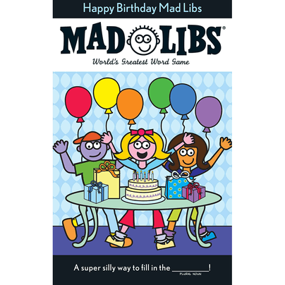 Happy Birthday Mad Libs, Shop Sweet Lulu