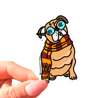 Harry the Pug Sticker, Shop Sweet Lulu