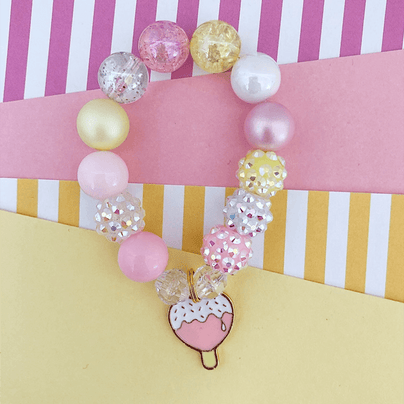 Heart Lollipop Charm Bracelet - 3 Size Options, Shop Sweet Lulu