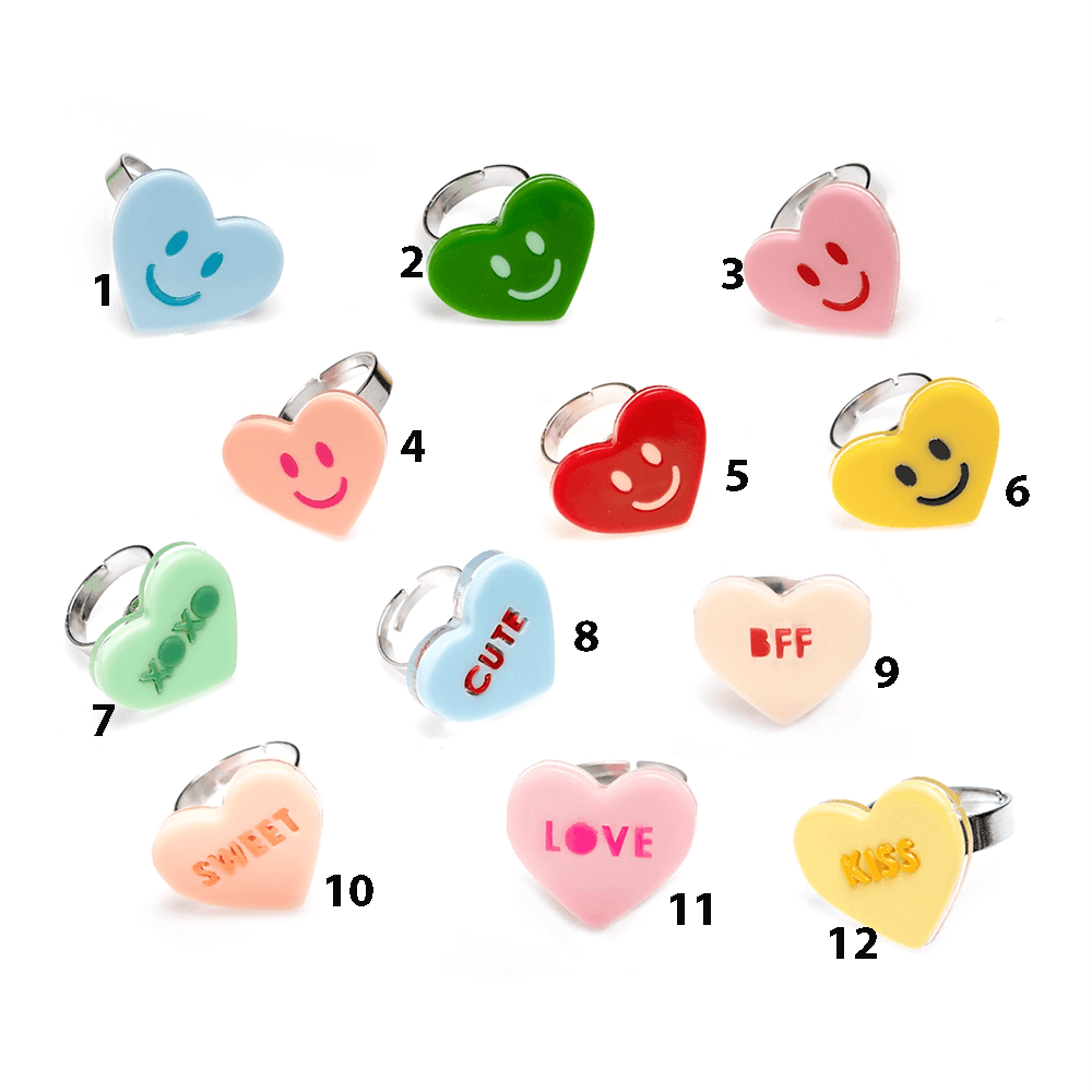 Heart Rings - 12 Style Options, Shop Sweet Lulu