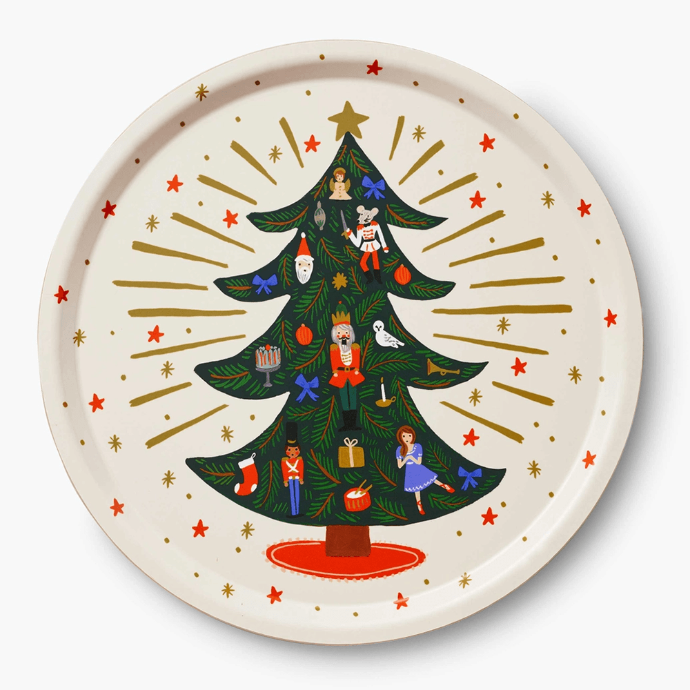 Holiday Tree Round Serving Tray, Shop Sweet Lulu