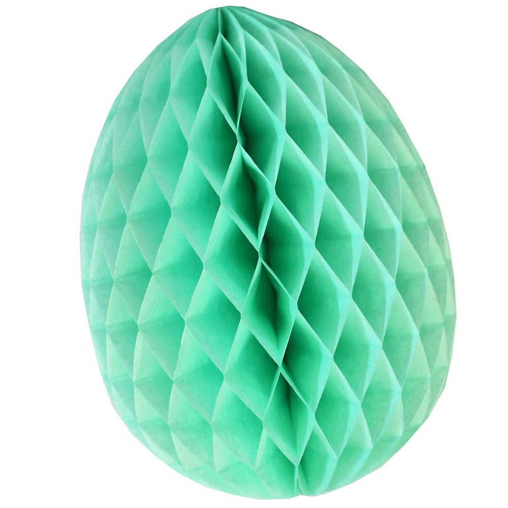 Honeycomb Easter Egg, Mint - 9