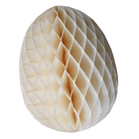 Honeycomb Easter Egg, Vintage Ivory - 9", Shop Sweet Lulu
