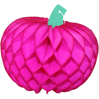Honeycomb Tissue Paper Pumpkin, 10" - Cerise, Shop Sweet Lulu
