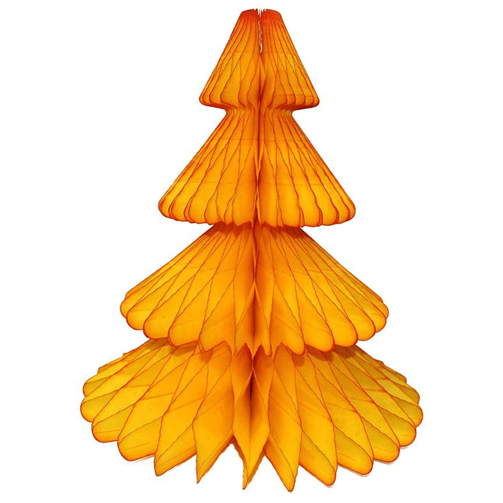 Honeycomb Tissue Paper Tree, Goldenrod - 2 Size Options, Shop Sweet Lulu