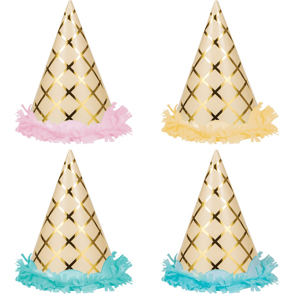 Ice Cream Fringe Party Hats, Shop Sweet Lulu