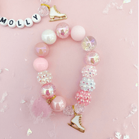 Ice Skate Charm Bracelet - 3 Size Options, Shop Sweet Lulu