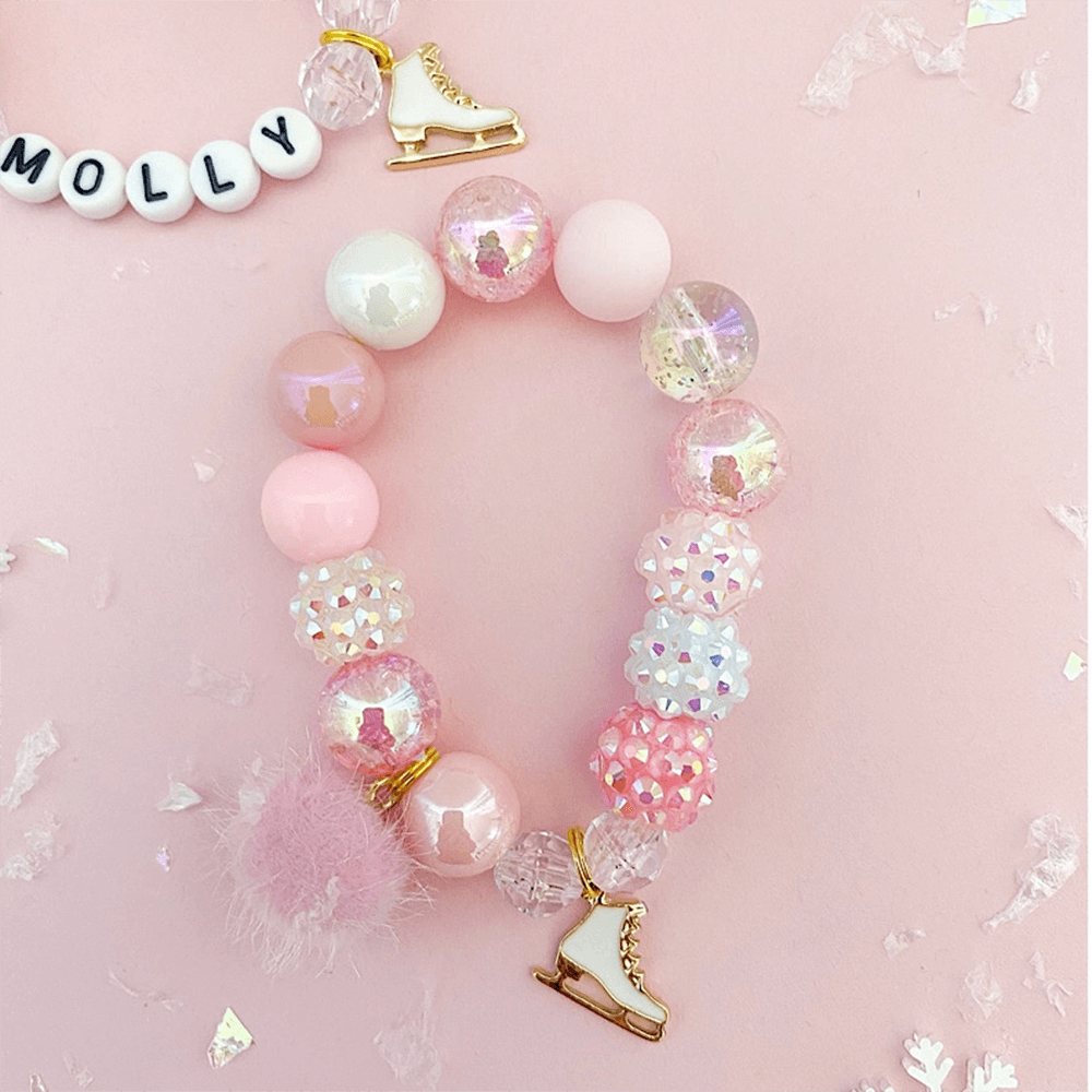 Ice Skate Charm Bracelet - 3 Size Options, Shop Sweet Lulu