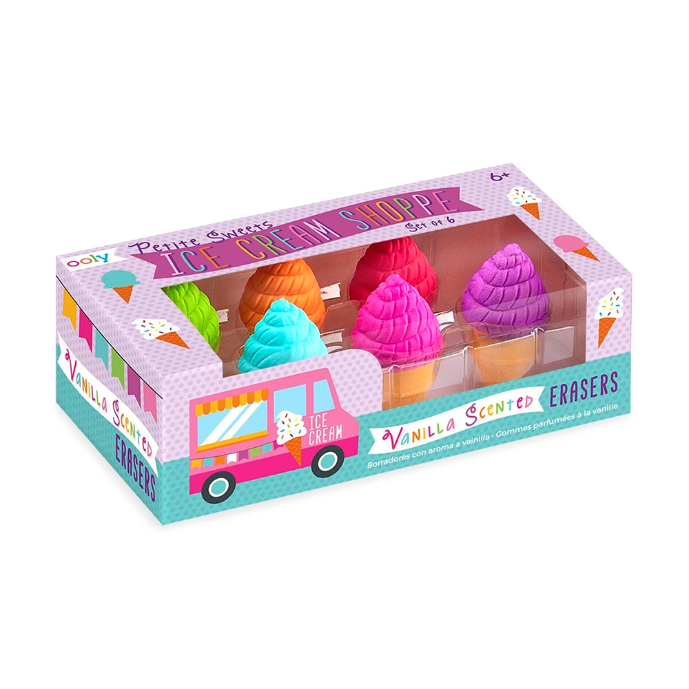 Ice Cream Shoppe Scented Erasers - Shop Sweet Lulu
