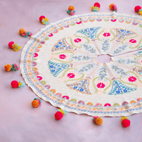 Jardin de Tapisserie Tree Skirt, Shop Sweet Lulu