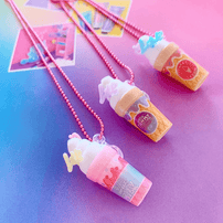 Kawaii Sundae Necklace - 2 Color Options, Shop Sweet Lulu