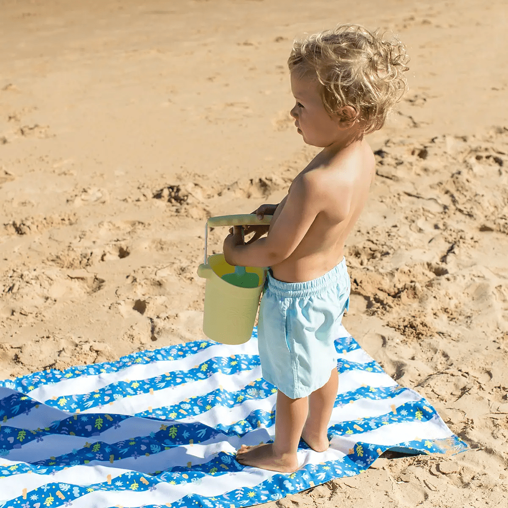 Kids Quick Dry Beach Towel, Reef - 2 Size Options, Shop Sweet Lulu