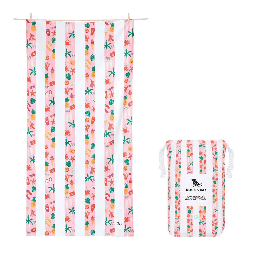 Kids Quick Dry Beach Towel, Vacay Vibes - 2 Size Options, Shop Sweet Lulu