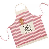 Kids Striped Apron & Spoon Set - 2 Color Options, Shop Sweet Lulu