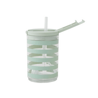 Kids Travel Cup - Mint Stripes, Shop Sweet Lulu